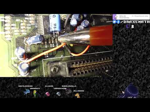 [Console Modding] Modificación para S-Video en Sega Genesis y showcase de juegos