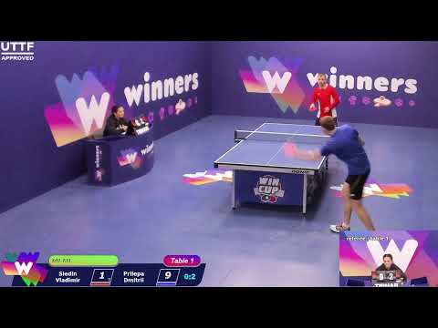WINners CUP table 1 17.01  Siedin Vladimir - Prilepa Dmitrii 13:30