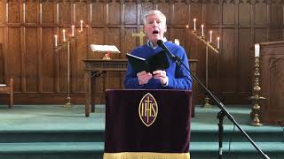 Service of Worship for February 14, 2021 - “Listen to Him!”