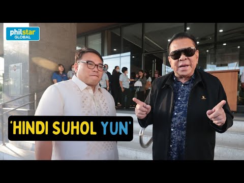 Chavit Singson pumunta sa MMDA para mag-sorry sa pagdaan sa EDSA bus lane