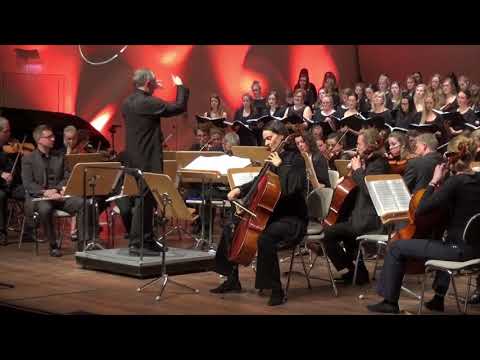 Xmas-Konzert Uni Potsdam 2017- Haydn: Arie aus Schöpfung: Seid fruchtbar, für Solo Cello 4/19