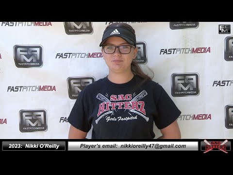2023 Nikki O'Reilly 3.9 GPA - Catcher & Outfielder Softball Skills Video - Sac Hitterz Abar