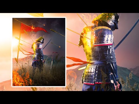 Samurai Manipulation In Photoshop