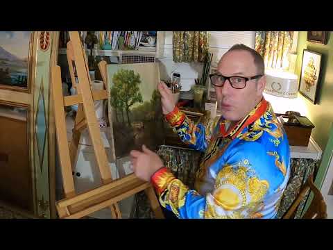 How to Clean an Antique or Vintage Oil Painting