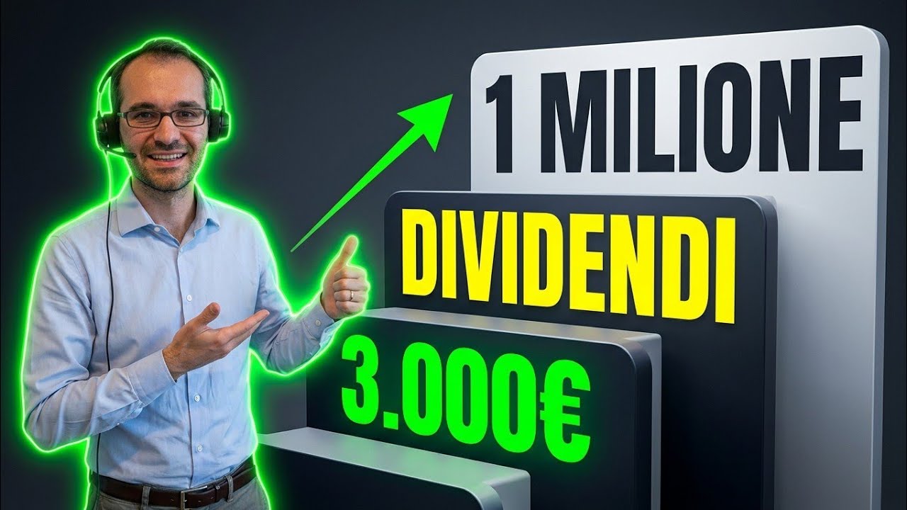 3.000€ al mese di Dividendi: è sufficiente 1 Milione di patrimonio? Reagisco al portafoglio di ZZZ