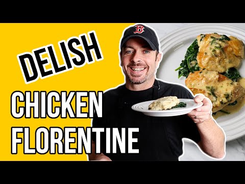 Chicken Florentine Recipe (Creamy Parmesan Pan Sauce)