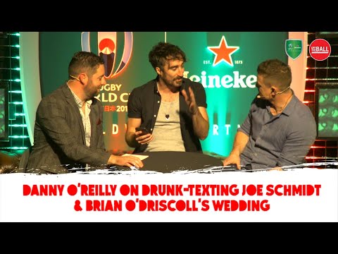 Danny O'Reilly of the Coronas on drunk texting Joe Schmidt