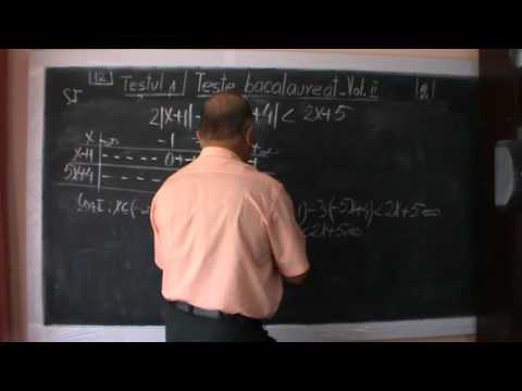 2/4 Lectia 106 - Teste de BACALAUREAT / BAC rezolvate si explicate de proful online - Vol. II