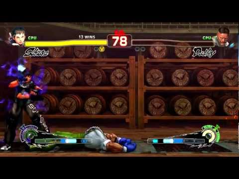 Denjin Sakura - with Daigobot AI Super Street Fighter IV Arcade Edition v2012 Mod Showcase (PC) HD