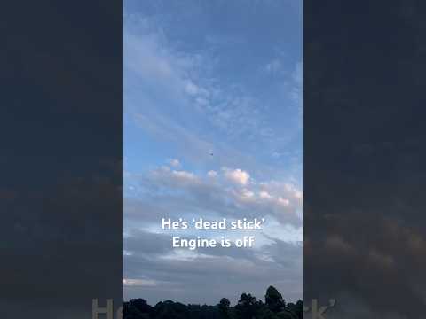 Amazing dead stick landing, no engine at Weston Park #radiocontrol #rcaircraft