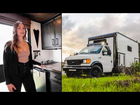 Self Converted Tiny Home Hidden in a Box Truck