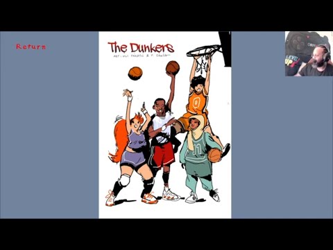 The Dunkers -Playing Ball Comic Book Style -Lets Play Gameplay 1