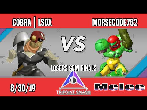 Tripoint Smash 75 - Losers Semifinals - COBRA | LSDX(Captain Falcon) Vs. Morsecode762(Samus)