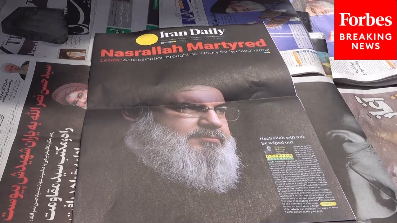 Iranian Media Reacts To Israeli Assassination Of Hezbollah Leader, Hassan Nasrallah, In Beirut