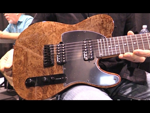 NAMM '17 - Michael Kelly Guitars 507 7-String Demo