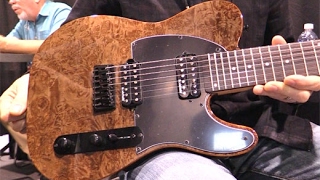Video thumbnail for NAMM '17 - Michael Kelly Guitars 507 7-String Demo by Premier Guitar