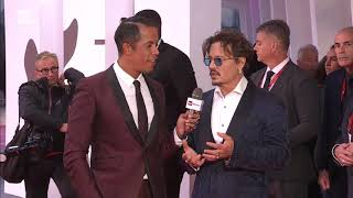 Waiting for the Barbarians Venice/Venezia Red Carpet Johnny Depp (+ENG subs) video
