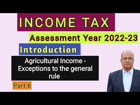 Income Tax I Assessment Year 2022 23 I Introduction of the subject I Hasham Ali Khan I
