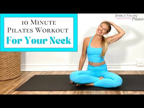 10 Minute Neck Pain Relief Exercises - Pilates Workout For Your Head and Neck!