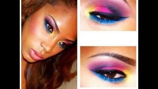 Colorful Makeup Tutorial