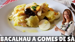como fazer bacalhau  gomes de s fcil e rpido