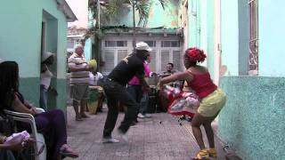 Rumba Guaguancó -  "El Solar de los 6" - Casa de Amado - La Habana 2011