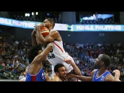 France vs Canada - Full Highlights | FIBA (OQT) Manila, Philippines Final Games 2016