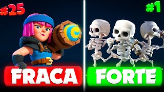 Ranqueando TODAS 29 Cartas Comuns da PIOR para MELHOR - Deck Guide by Allan Franzotti