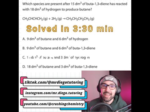 IB Chemistry: The Ultimate Limiting Reactant Question! (Solved in 3.5 Mins)  #ibchemistry #examprep
