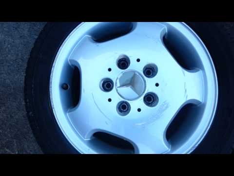 MERCEDES A CLASS 15 INCH ALLOY WHEELS
