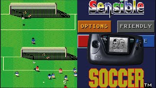 Sensible Soccer Game Gear - C&M Playthrough