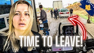 We were Forced to take our motorcycles and LEAVE Kosovo!