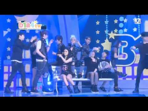 【b1a4tw中字】120612 B1A4 M!CountDown 後台訪問