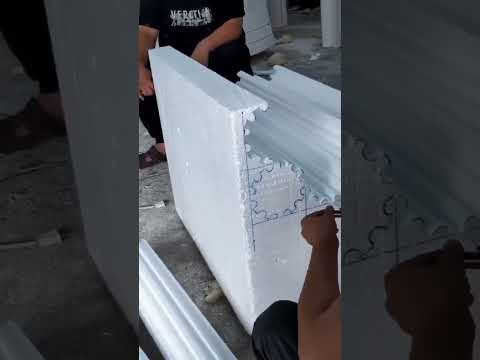 Perfect Thermocol Cutting ASMR 🔪 | Oddly Satisfying #shorts