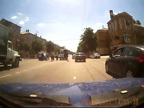 ДТП на КрЭСе 30 05 2013