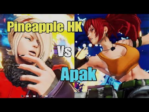 The King of Fighters XV Pineapple HK (Kukri Leona Elisabeth) Vs Apak (Dolores Ash Terry)