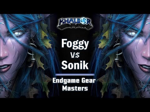 ► WarCraft 3: Foggy (NE) vs. Sonik (NE) - Endgame Gear Masters