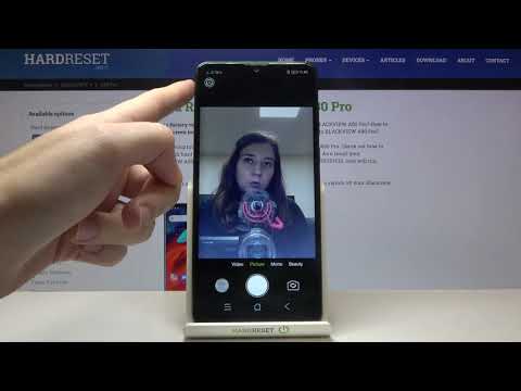 How to Enable / Disable Camera Mirror Effect in BLACKVIEW A80 Pro- Customize Camera Options
