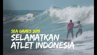 Video Aksi Heroik Peselancar Filipina Selamatkan Atlet Indonesia yang Jatuh di Laut, Rela Lepas Emas
