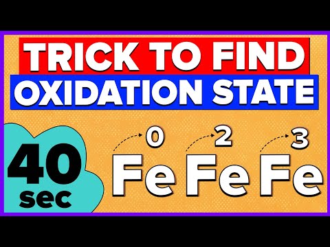How To Calculate Oxidation Number or Oxidation State? Easy Trick