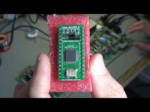 Trying out the Nano SwinSID (C64 Drop in SID replacement)
