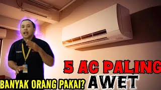 Download lagu 5 AC Terbaik 2025 | Hemat Listrik, Awet & Nyaman Dipakai mp3