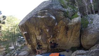 Video thumbnail: El Viajero, 7c+. La Pedriza