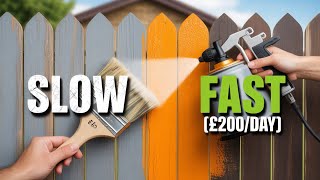 Fence Painting Business: Equipment, Pricing & Leads (UK) - low-cost business idea