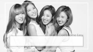 [中字] MAMAMOO - 我們之間 우리끼리 (Words Don`t Come Easy)