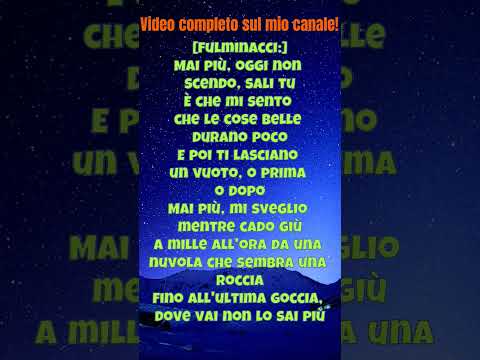 Mace, Fabri Fibra, Fulminacci & Vins - Mai Più (Lyrics/Testo)