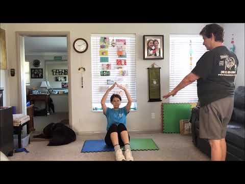 Fitness and Meditation Fun with Nan and Gab RBG Workout Episode #26