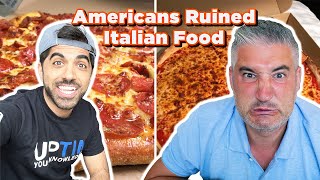Italian Chef Reacts to American Ruined Italian Food Controversal Video