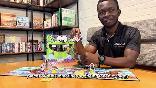 How To: University Games Dogman 20,000 Fleas Under The Sea board game tutorial