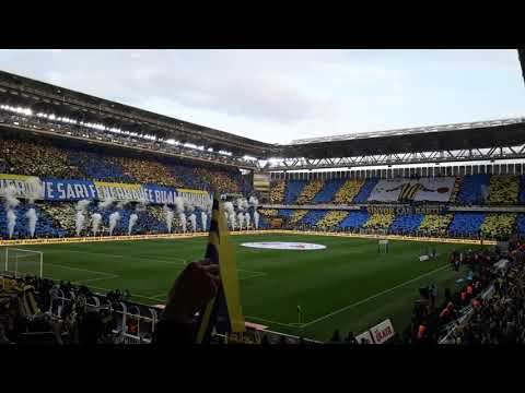FENERBAHCE - GALATASARAY 14.04.2019 KAREOGRAFI